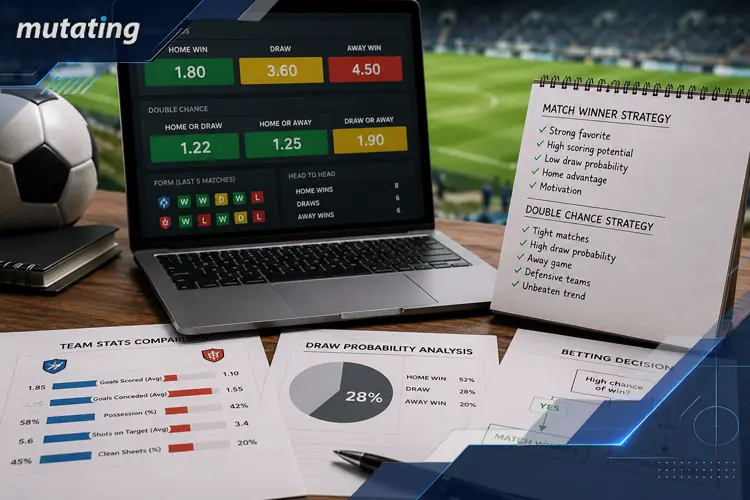 Match Winner vs Double Chance Betting Strategy